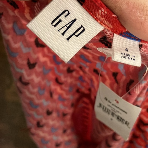 NWT Gap size 4 swing midi v neck dress - Picture 10 of 12